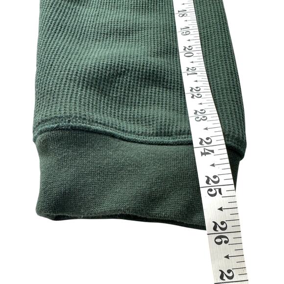 Lee Thermal Waffle Knit Sherpa Lined Henley Sweater 2XL Outdoor Chore Shacket - Picture 9 of 16